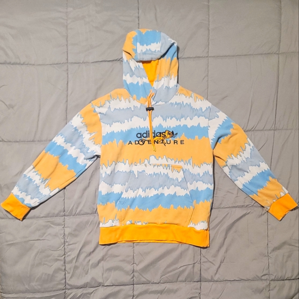 RARE Adidas Adventure AOP Hoodie